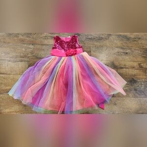 Amazon Pink and Purple Sequin Tutu Dress